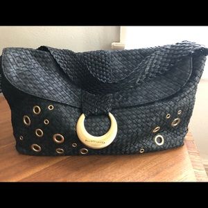 Elliott Lucca Woven Leather Purse